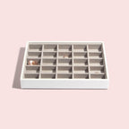 White & Rose Gold Classic Jewellery Box Stackers