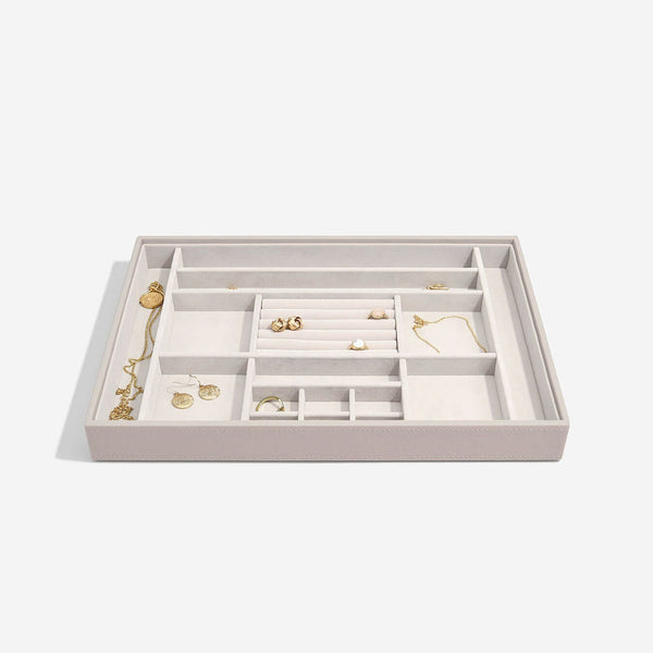 Taupe Supersize Ring & Accessory Layer - Jewellery Box Layer - Stackers Australia