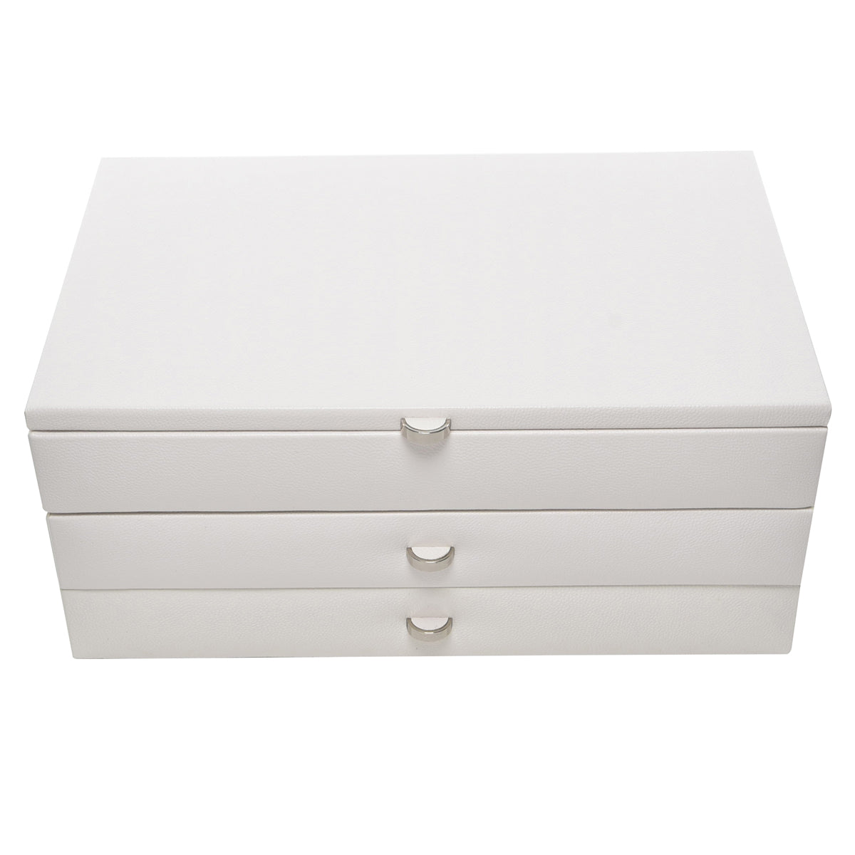 Large White Boutique Jewellery Box Stackers