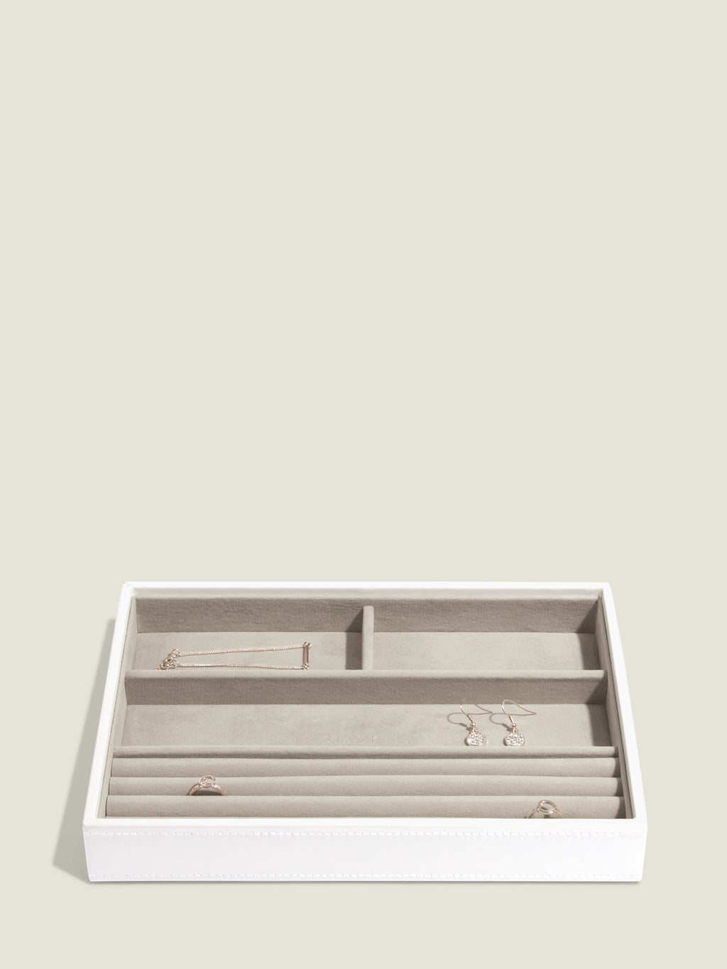 STACKERS WHITE CLASSIC 4 SECTION STACKER