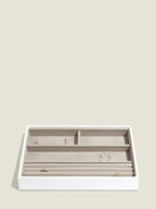 STACKERS WHITE CLASSIC 4 SECTION STACKER
