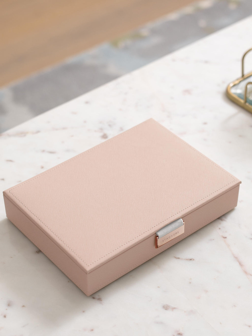 Blush Pink Classic Jewellery Box Lid