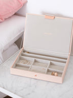 Blush Pink Classic Jewellery Box Lid