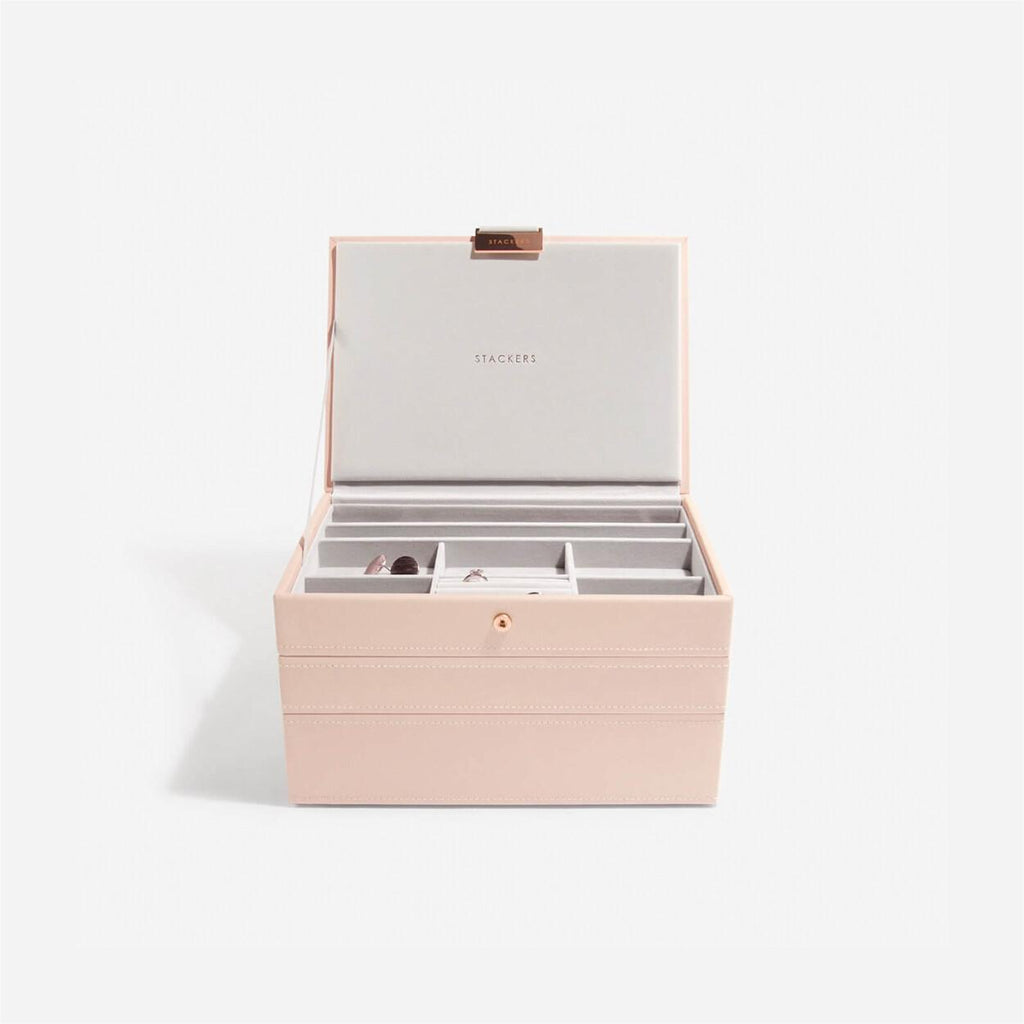 Blush Pink Classic Jewellery Box Lid