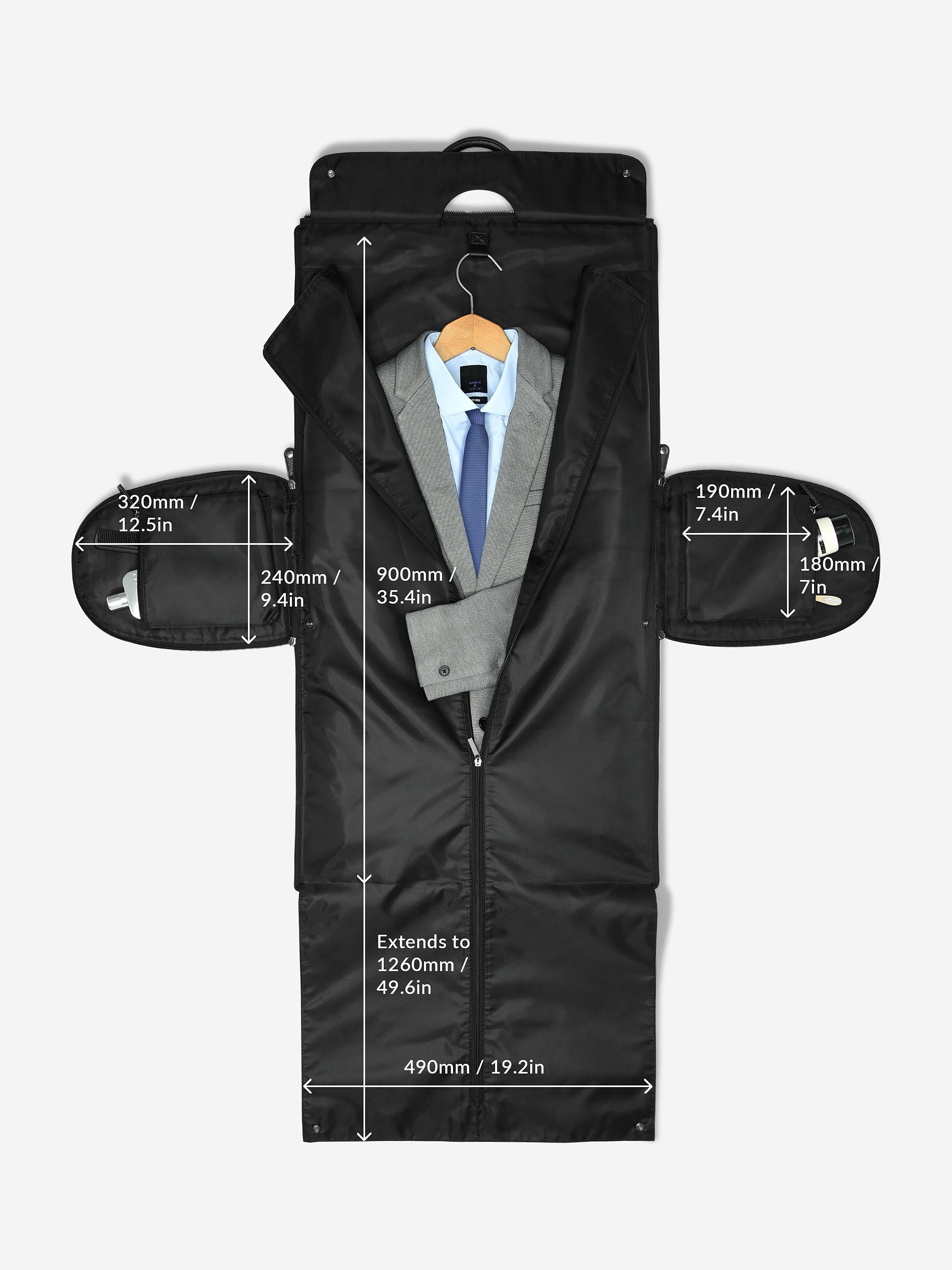 Black Weekend Suit Bag