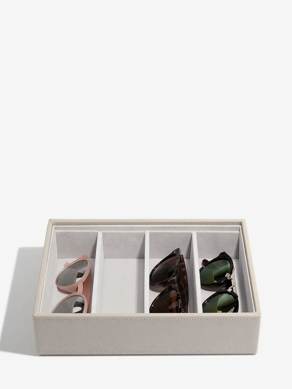 Taupe Classic Glasses & Accessory Layer