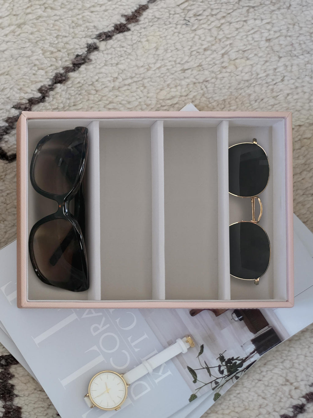 Blush Classic Glasses Accessory Layer - Jewellery Box Layer - Stackers Australia
