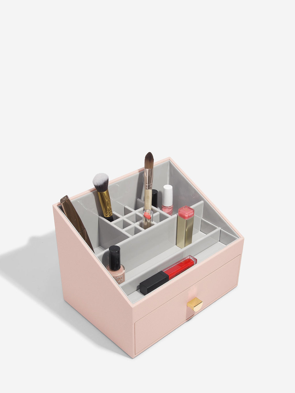 Blush Pink Classic Makeup Organiser