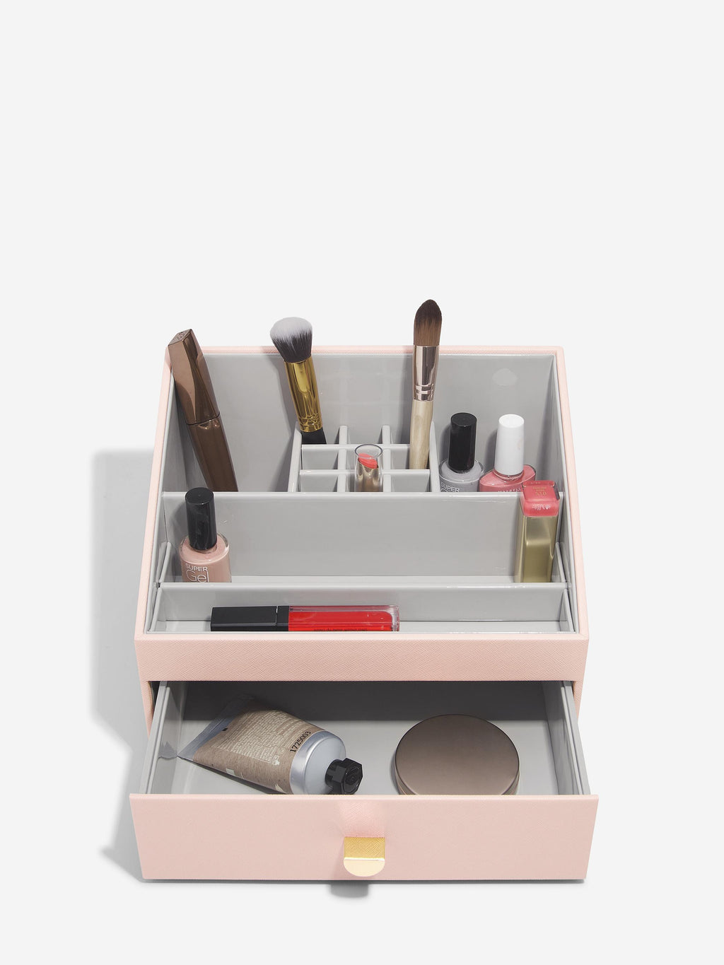 Blush Pink Classic Makeup Organiser
