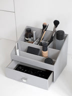 CLASSIC PEBBLE GREY MAKEUP CADDY