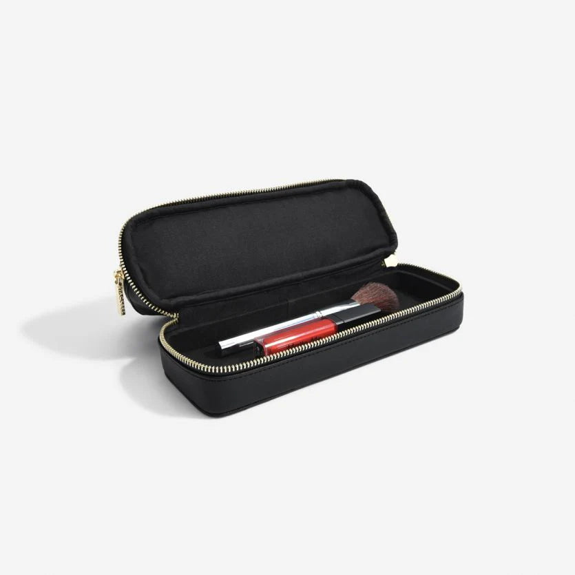 Zipped Makeup Bag Black