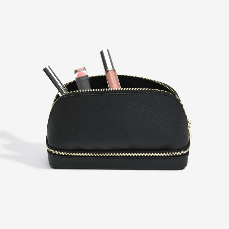 Makeup Bag Black - Toiletry Bags - Stackers Australia