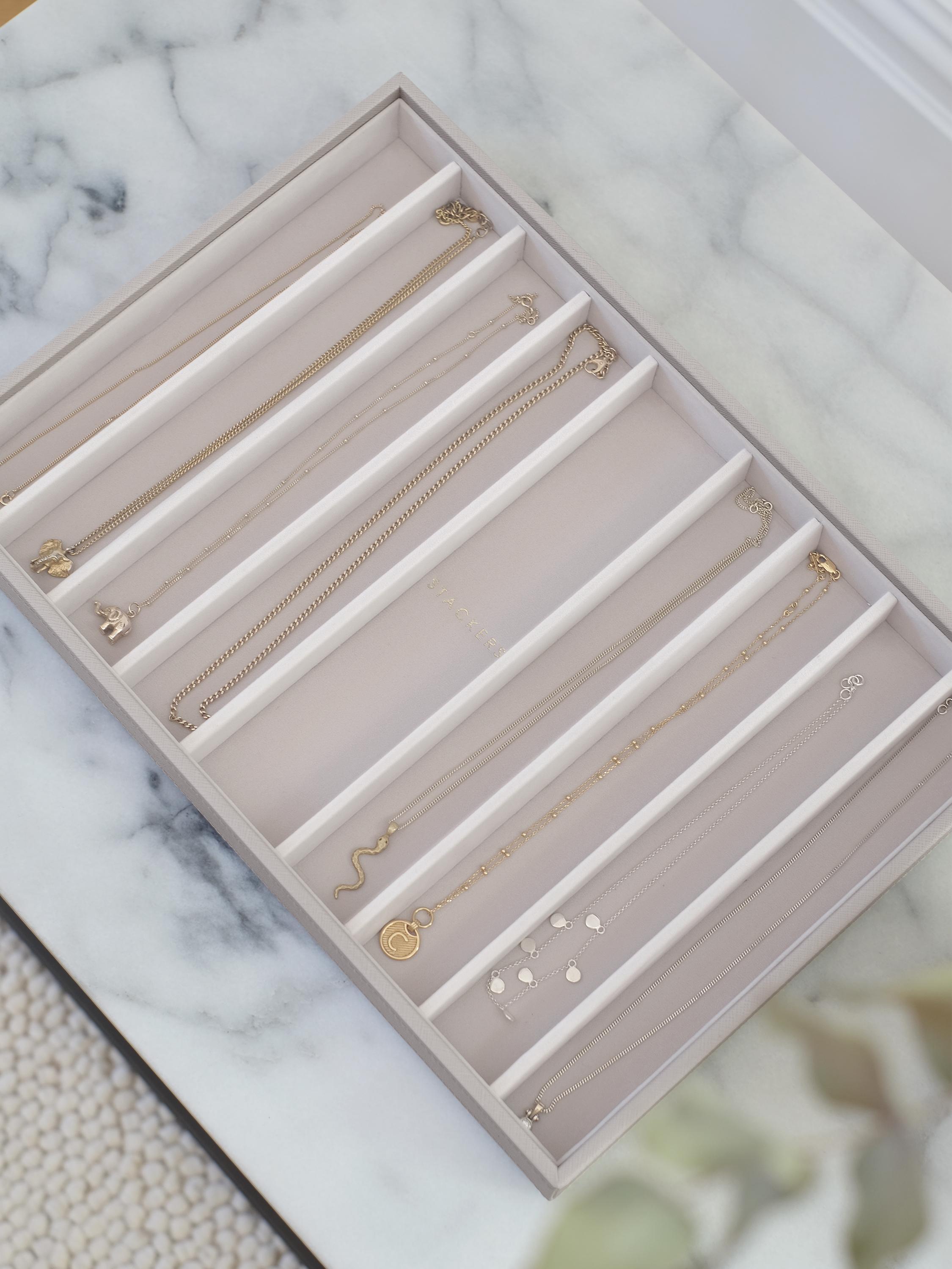 Taupe Supersize Necklace Layer