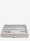 Taupe Supersize Glass Lid Drawer Layer