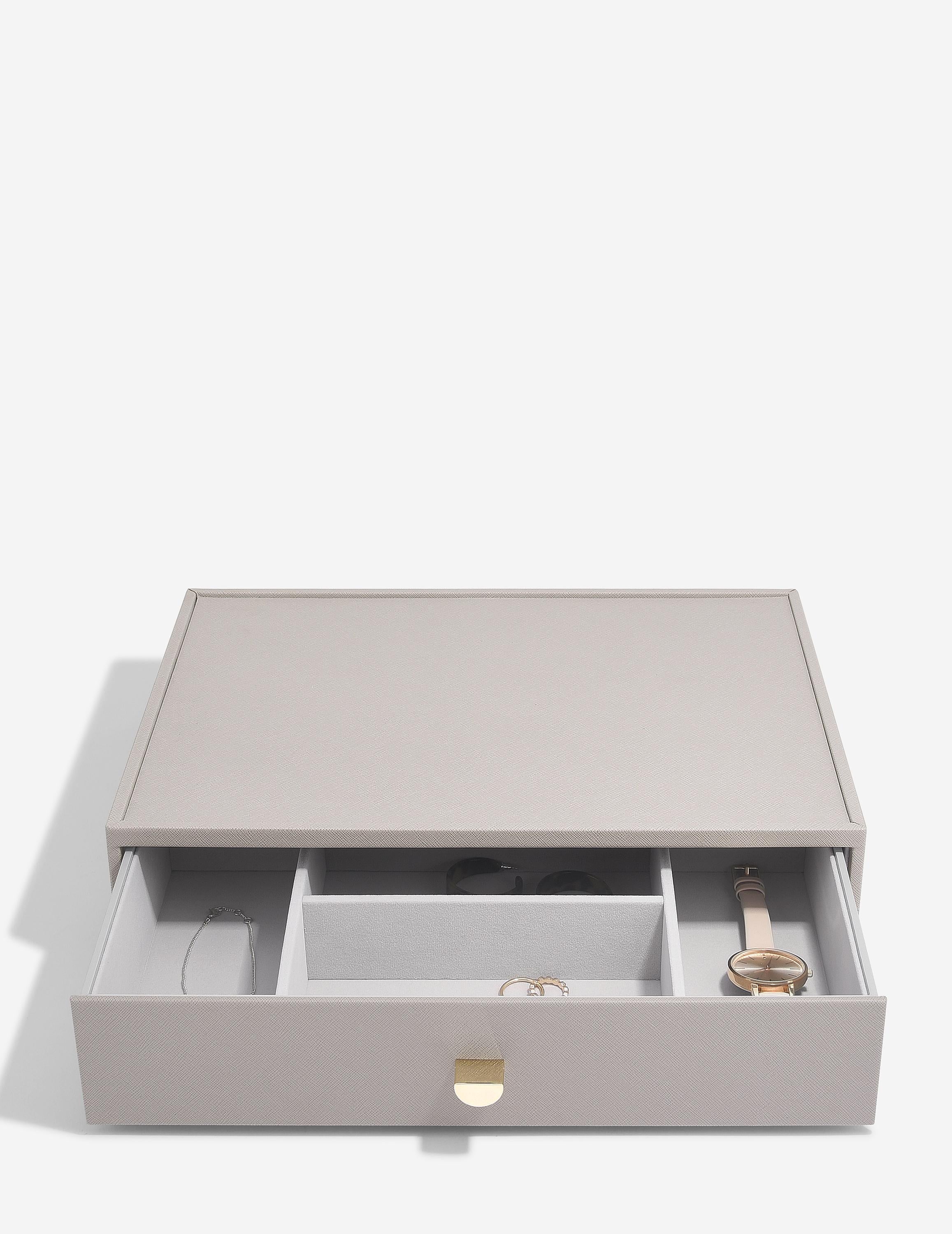 Taupe Supersize Accessory Drawer Layer