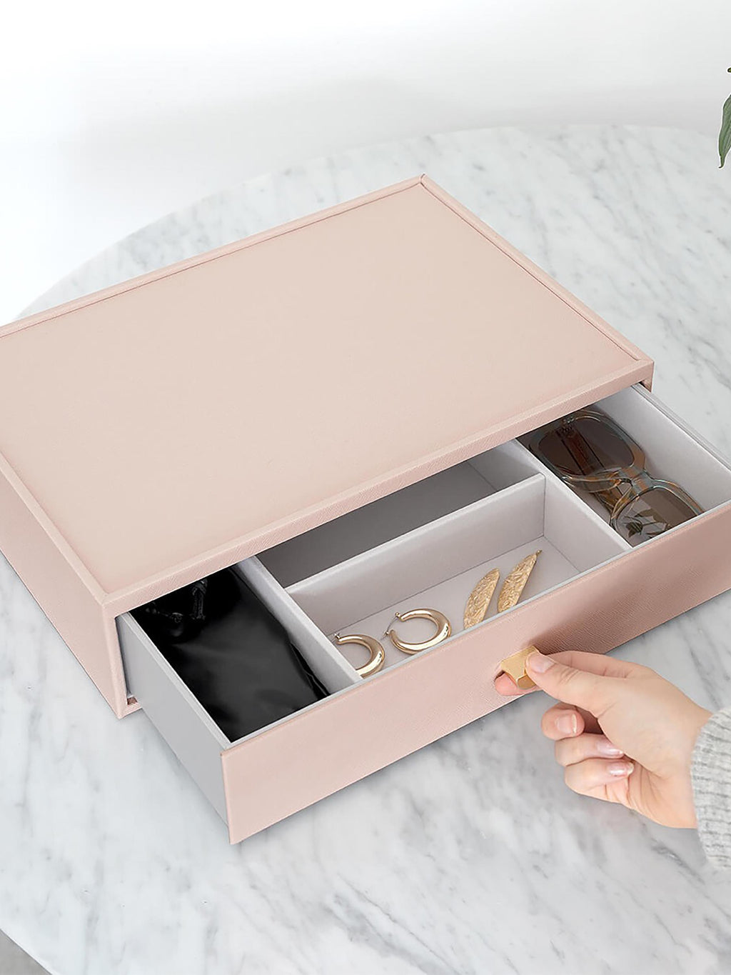 Blush Pink Supersize Accessory Drawer Layer
