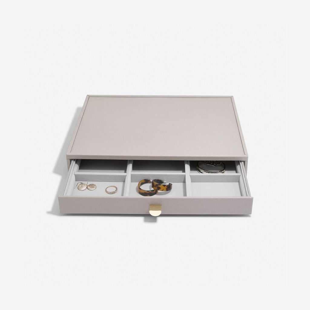 Taupe Supersize 9 Section Drawer Layer