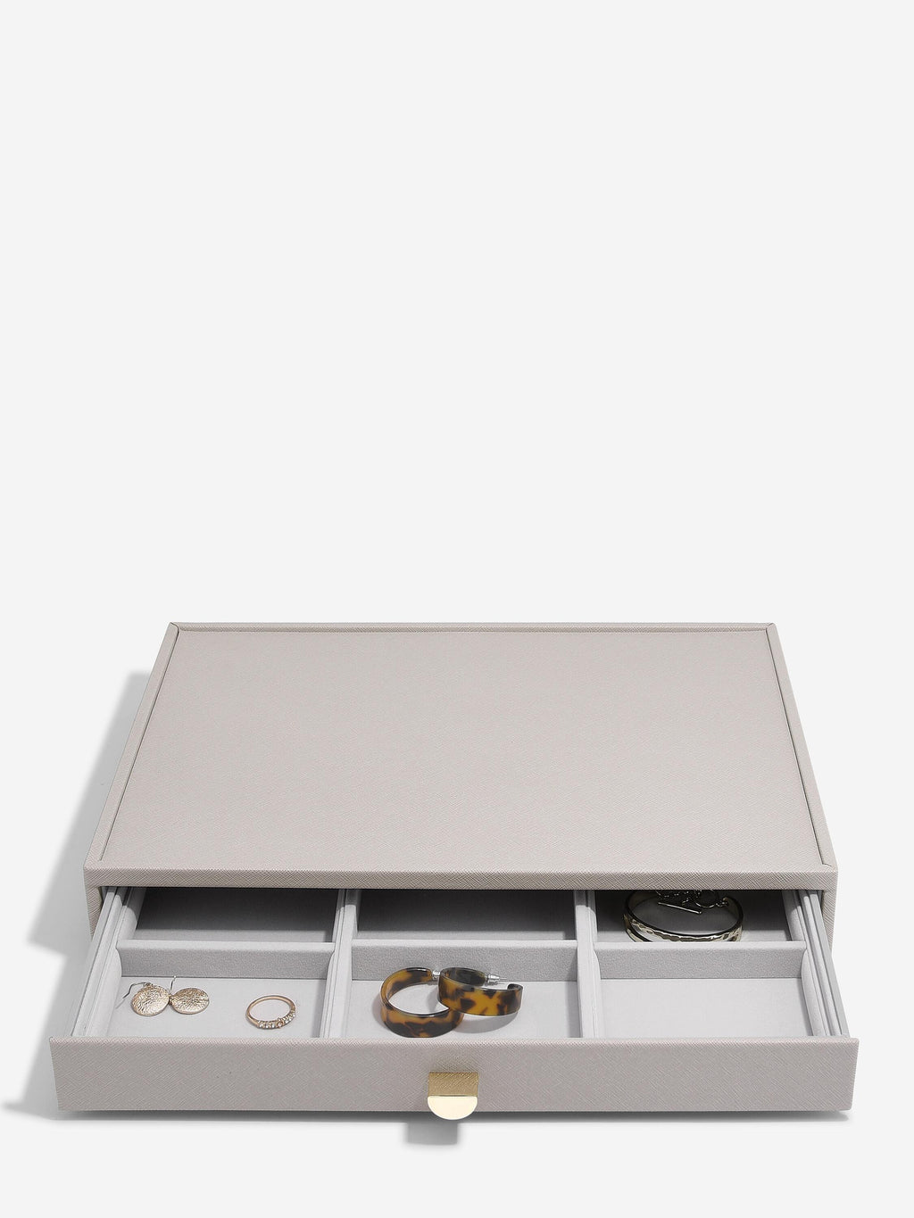 Taupe Supersize 9 Section Drawer Layer