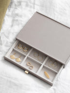 Taupe Supersize 9 Section Drawer Layer