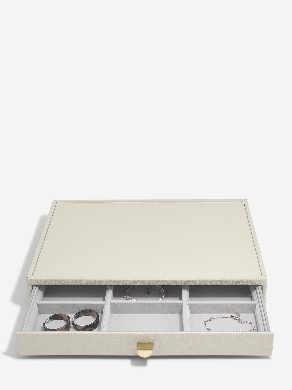 Oatmeal Supersize Statement Jewellery Drawer Layer - Jewellery Box Layer - Stackers Australia
