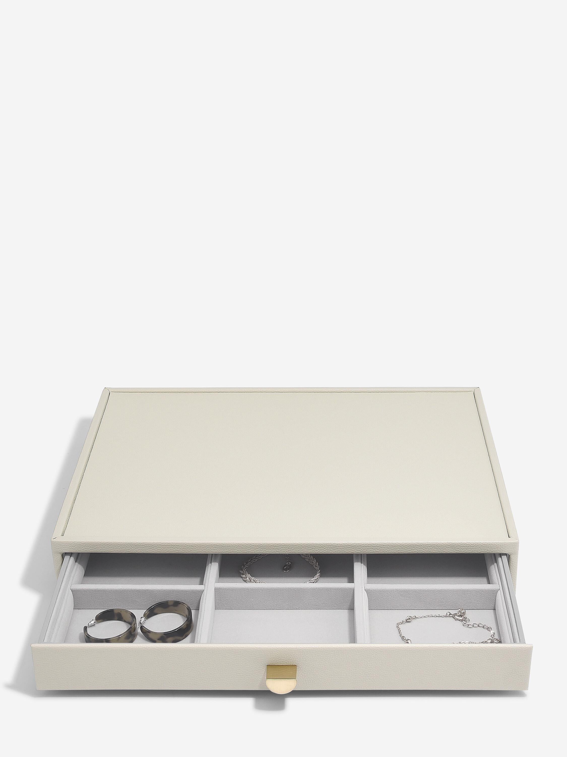 Oatmeal Supersize Statement Jewellery Drawer Layer - Jewellery Box Layer - Stackers Australia