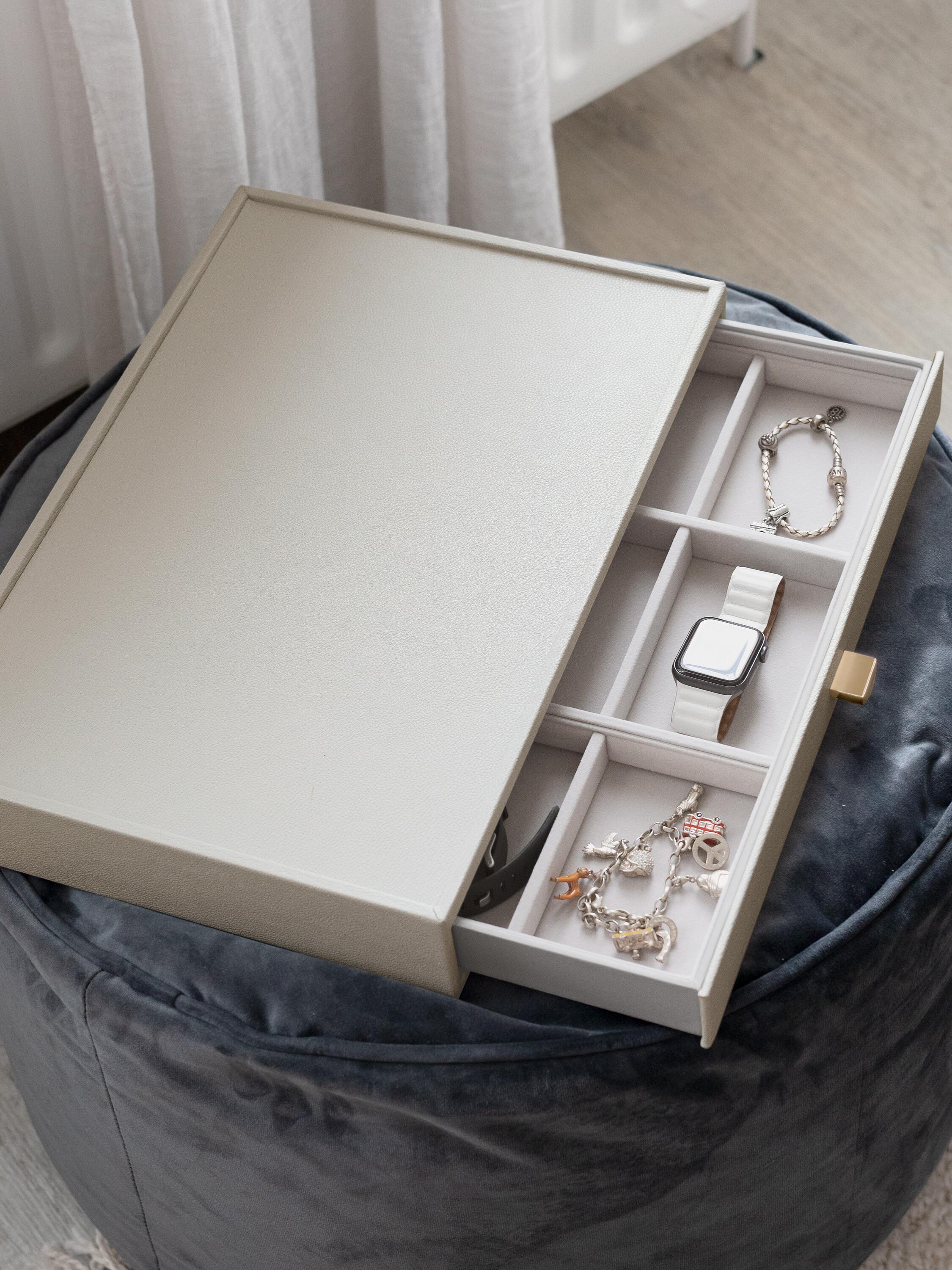 Oatmeal Supersize Statement Jewellery Drawer Layer - Jewellery Box Layer - Stackers Australia