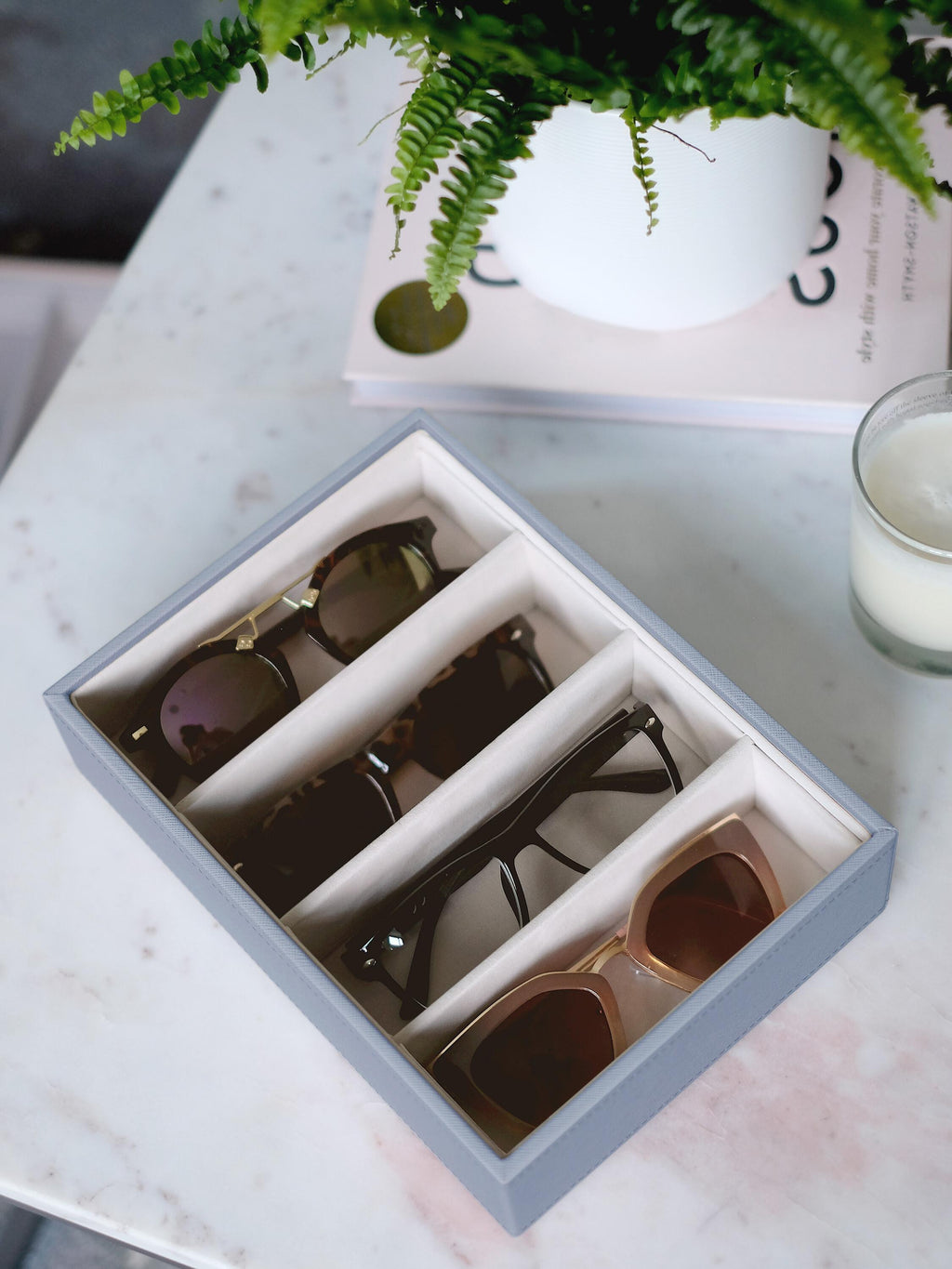 Dusky Blue Classic Glasses Accessory Layer