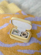 Yellow Petite Travel Jewellery Box Stackers
