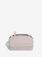 Taupe Cosmetic and Jewellery Bag - Makeup Bag - Stackers Australia