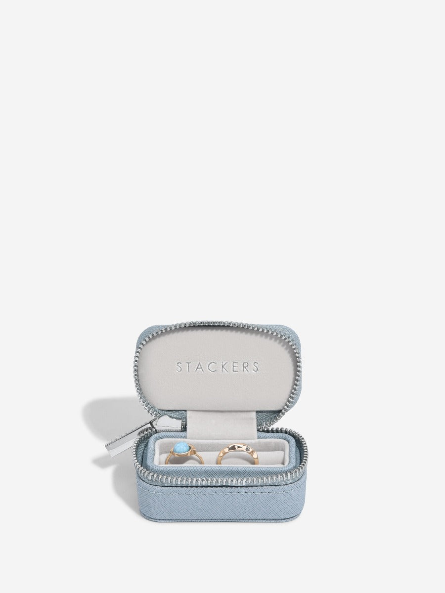Dusky Blue Ring Box Stackers
