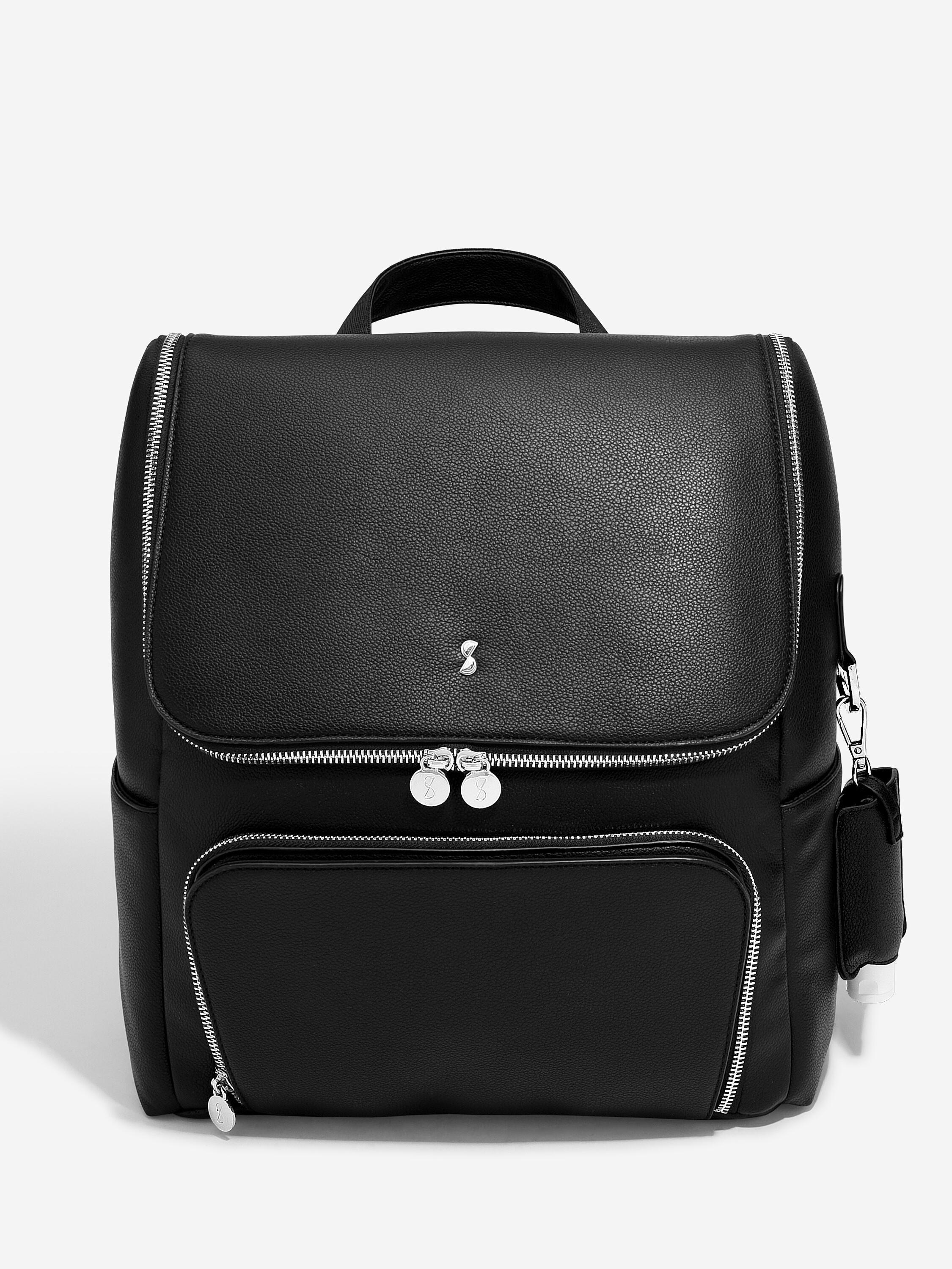 Black Baby Changing Backpack