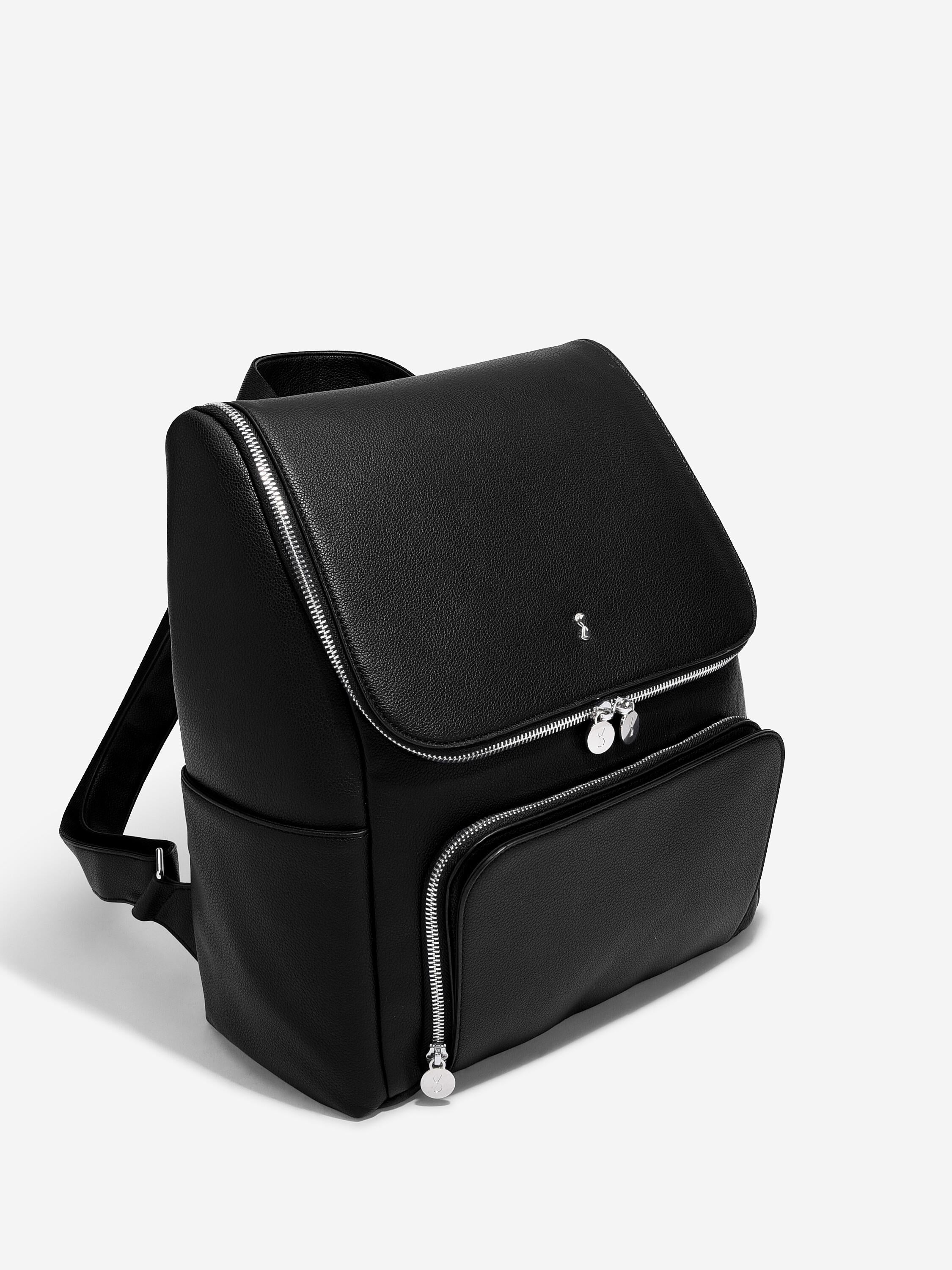 Black Baby Changing Backpack