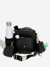 Black Dog Walking Bag