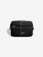 Recycled Nylon Black Bottle Bag