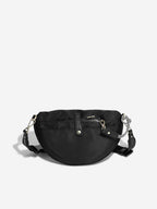 Black Recycled Nylon Bumbag
