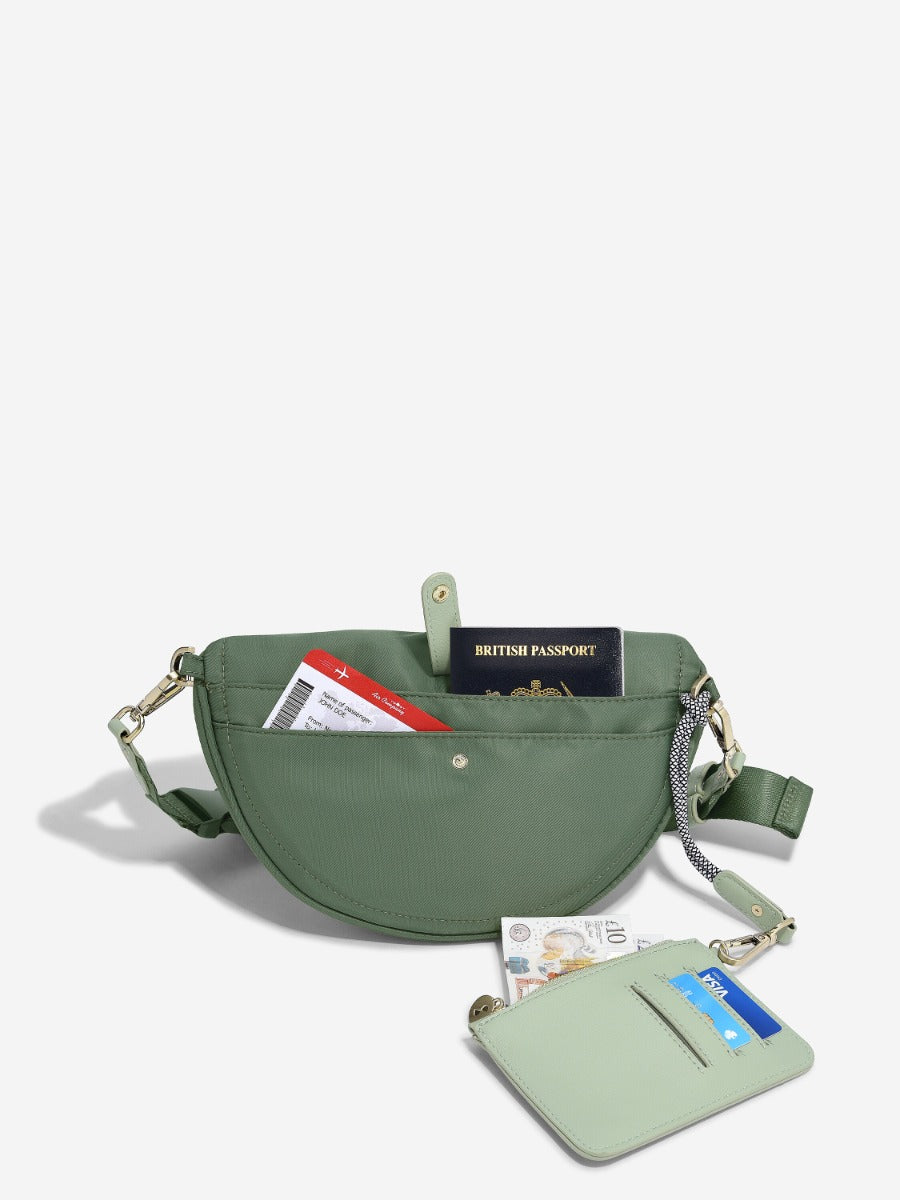 Green Recycled Nylon Bumbag Stackers