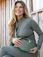 Green Recycled Nylon Bumbag Stackers