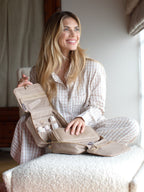 Mushroom Recycled Nylon Washbag Stackers