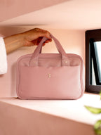 Pink Recycled Nylon Washbag Stackers