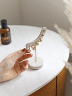 Oatmeal & Linen Earring Stand