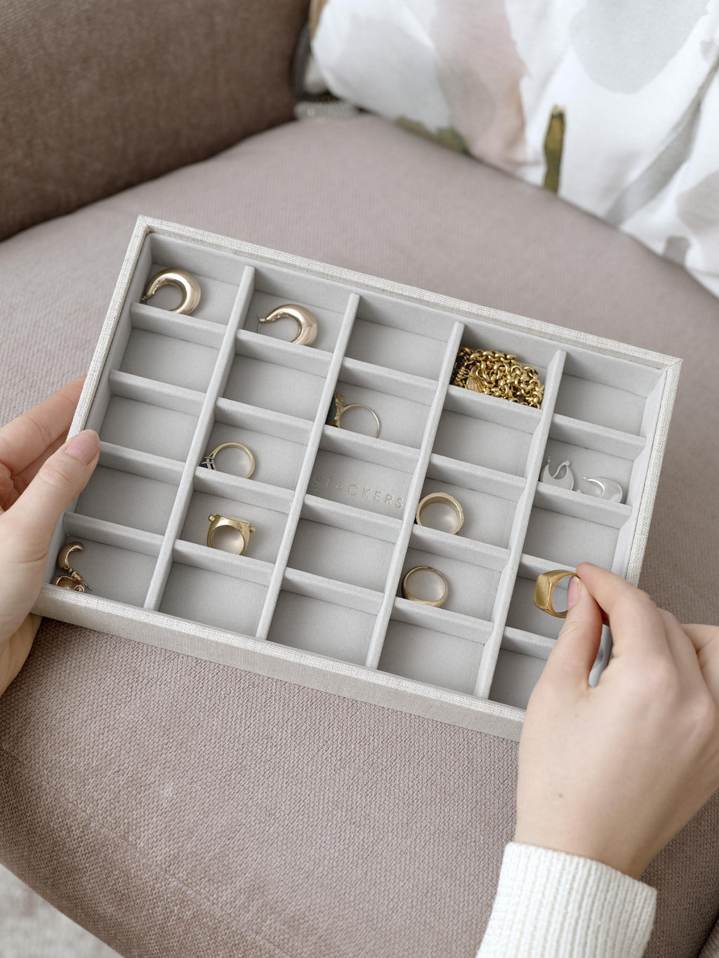 Oatmeal & Linen Classic Trinket Layer