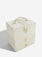 Oatmeal & Linen Luxury Classic Jewellery Box