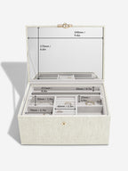 Oatmeal & Linen Luxury Classic Jewellery Box