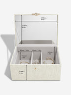 Oatmeal & Linen Luxury Classic Jewellery Box