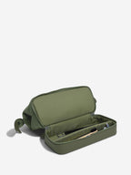 Green Large Canvas Washbag