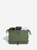 Green Large Canvas Washbag