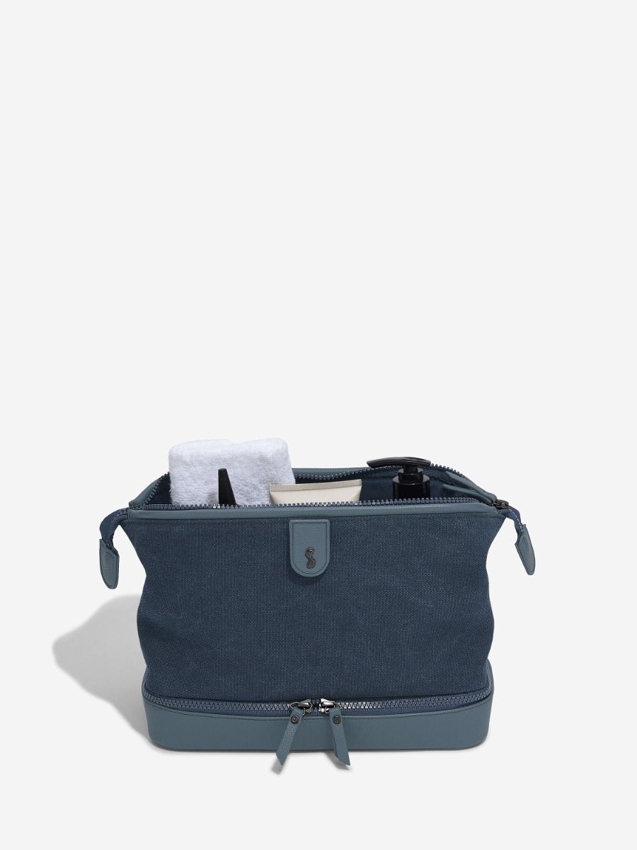 Doctors Washbag Canvas Blue