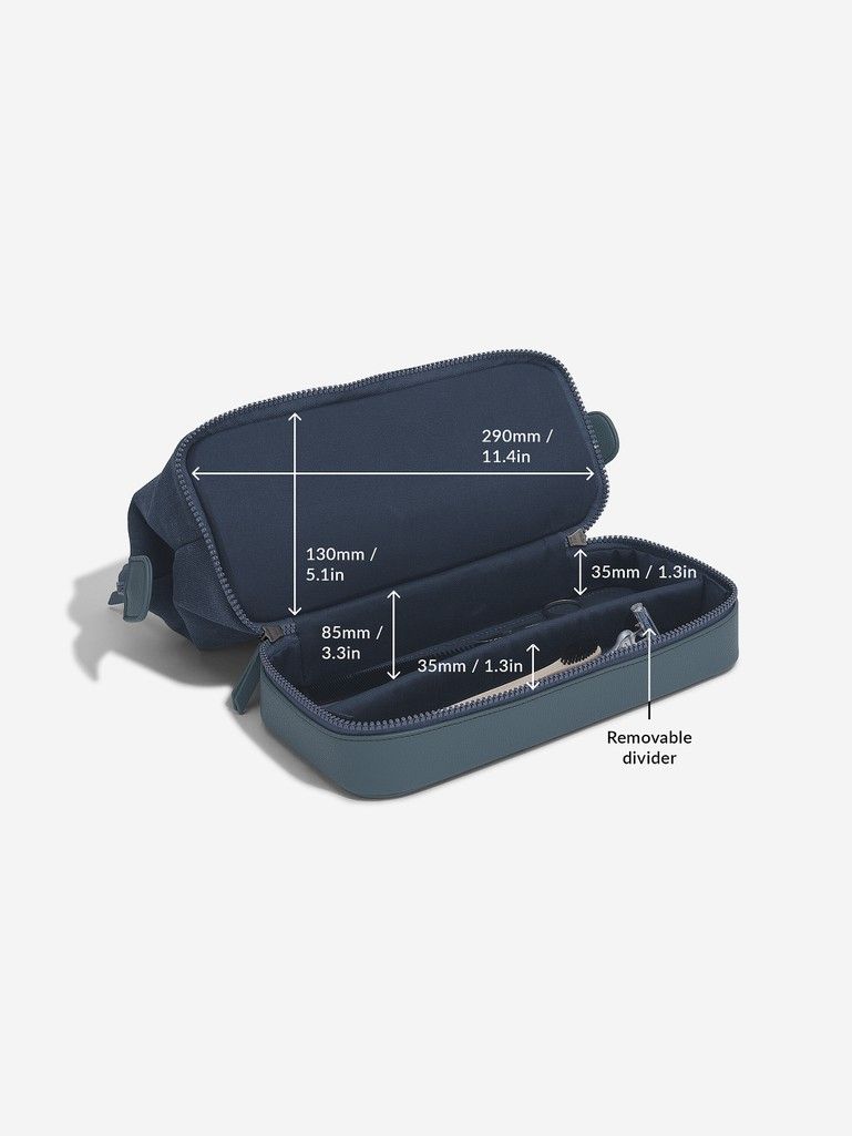 Doctors Washbag Canvas Blue