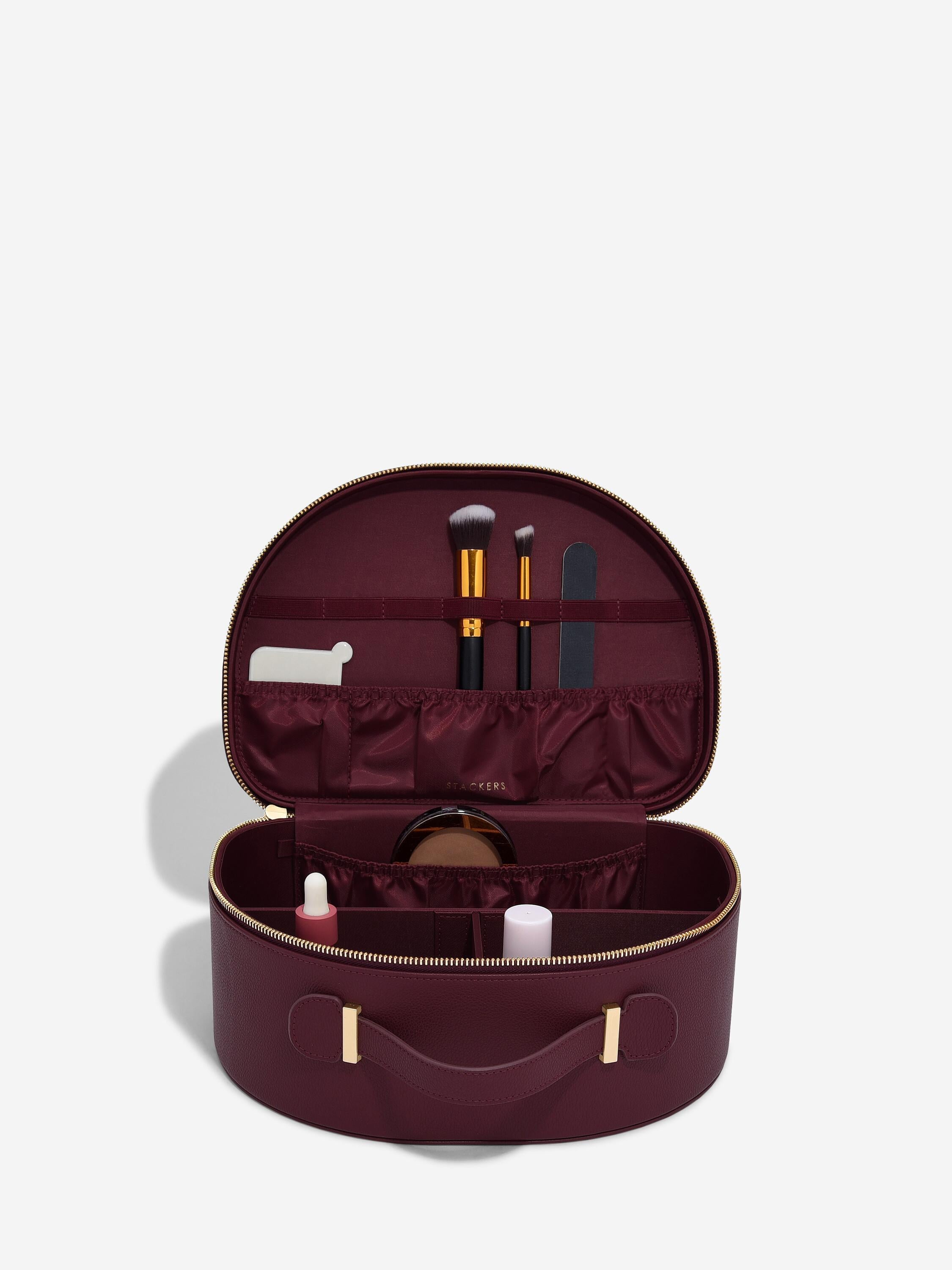 Burgundy Vanity Case