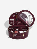 Burgundy Vanity Case